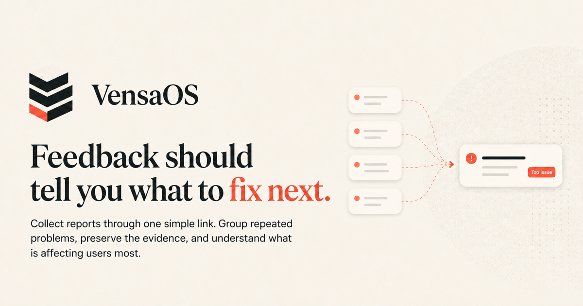 Founders: how do you currently collect and organize feedback from your users? logo
